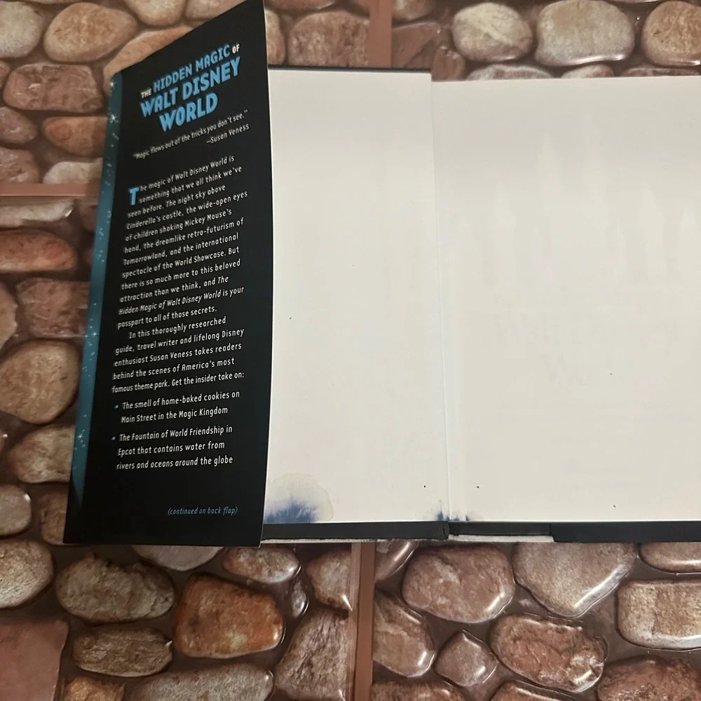 The Hidden Magic of Walt Disney World Susan Veness Disney Guide Book 600 Secrets